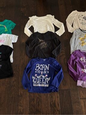 Girls shirt bundle size 4/5